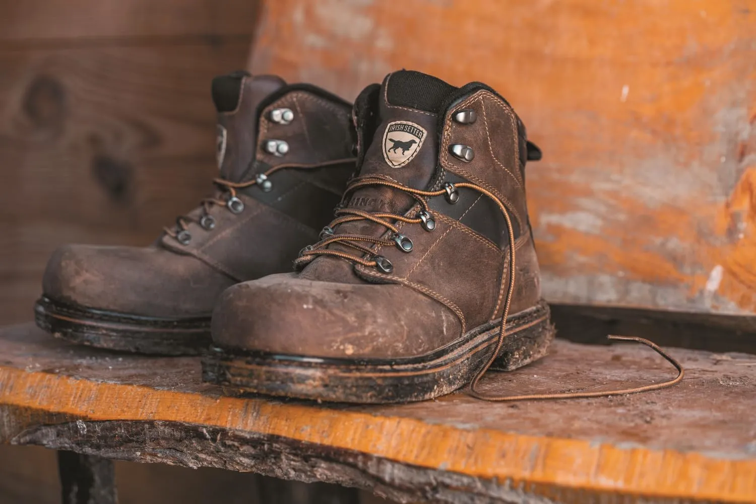 Irish Setter, Farmington KT, Men’s, 6", Non-Metallic Safety Toe, Work Boot
