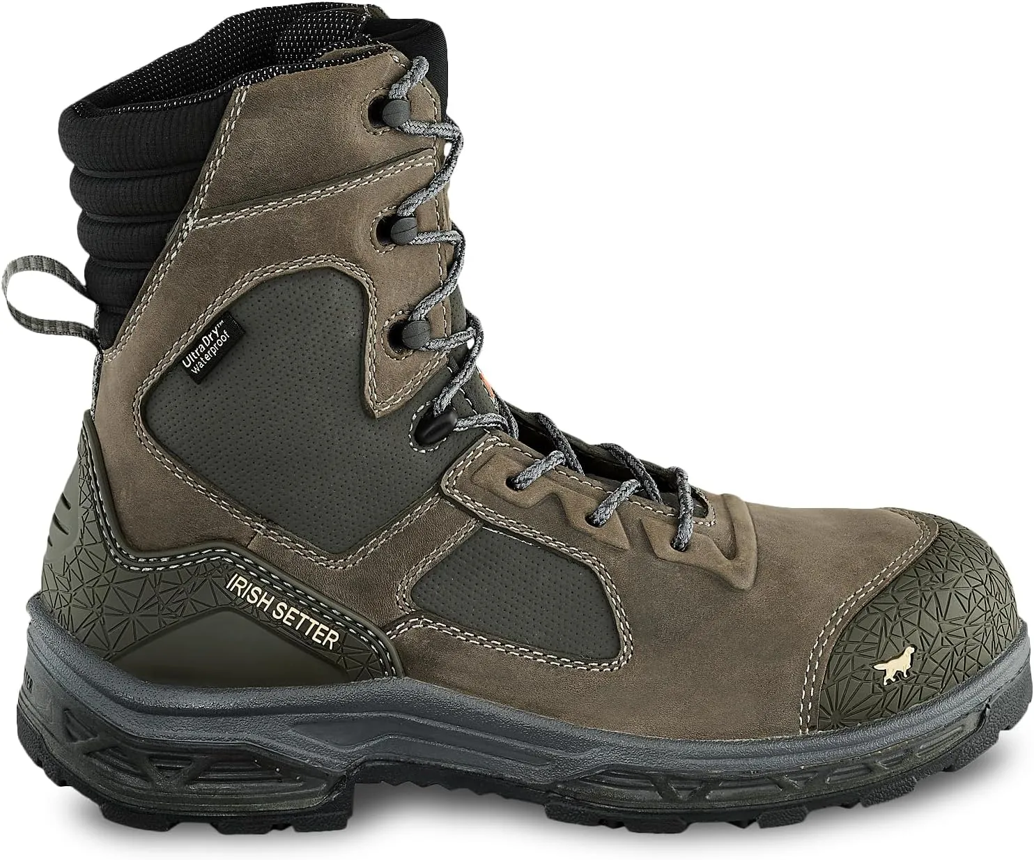 Irish Setter, Kasota, Men’s, 8", Waterproof, Non-Metallic Safety Toe (CSA), Work Boot