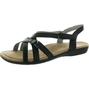 JBU by Jambu Womens Strappy Canvas Strappy Sandals