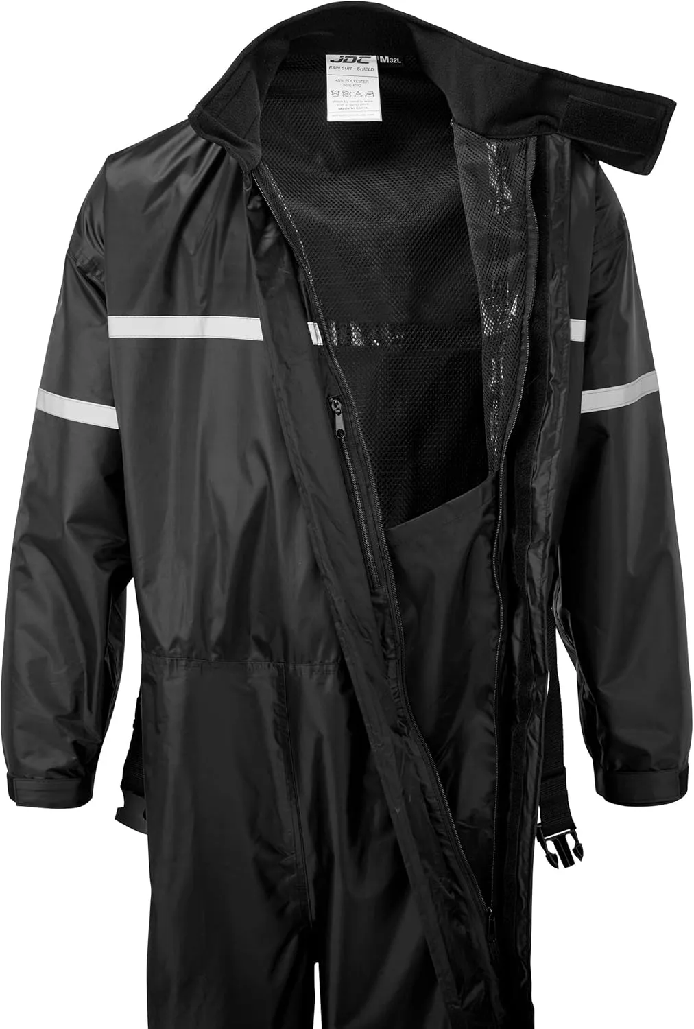 JDC Motorcycle Waterproof Rain Suit Over Suit 1PC - SHIELD