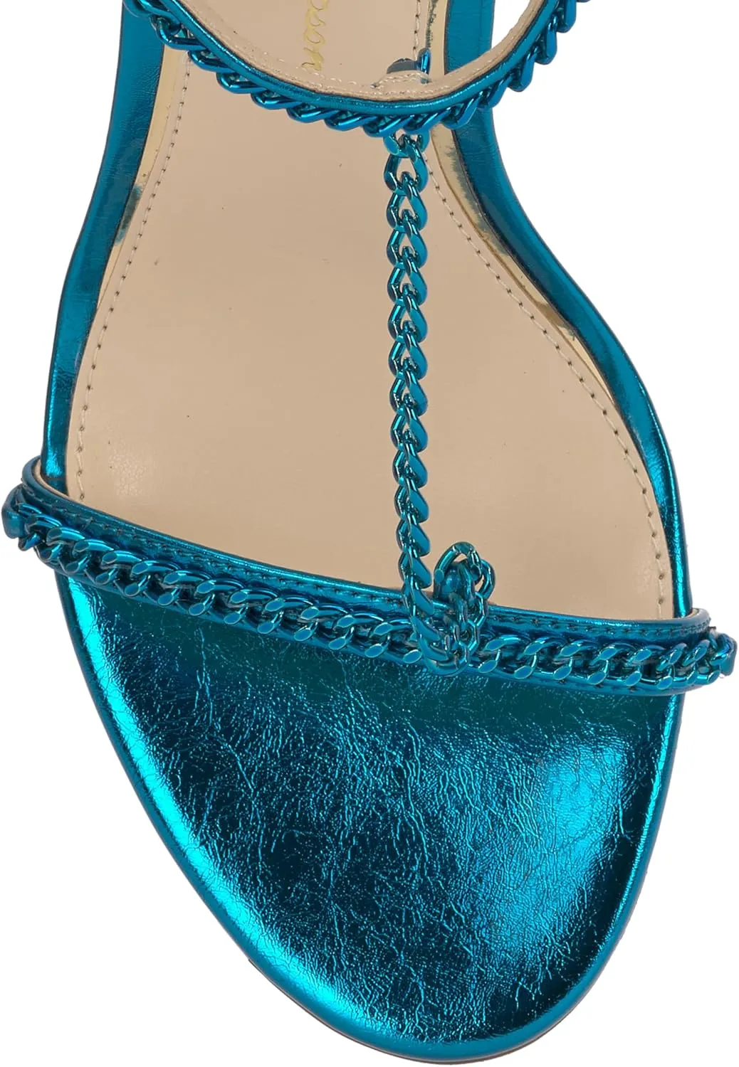 Jessica Simpson Womens Qiven Faux Leather Heels