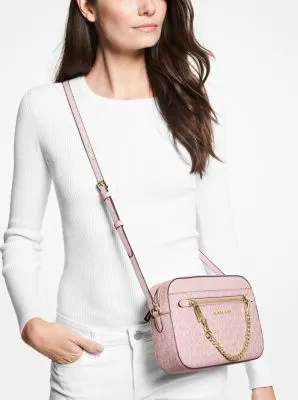 Jet Set Large Logo Crossbody Bag