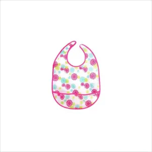 JJ Cole Large Baby Bib in Pink Blush