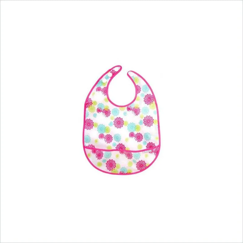 JJ Cole Large Baby Bib in Pink Blush