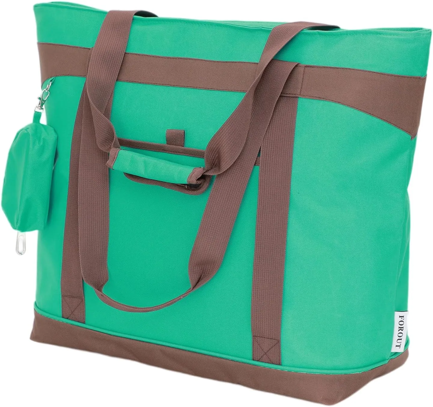 Jumbo Insulated Cooler Bag，Insulated Grocery Bags With Zippered Top Transport Cold Or Hot Food Apply To Delivery Bag