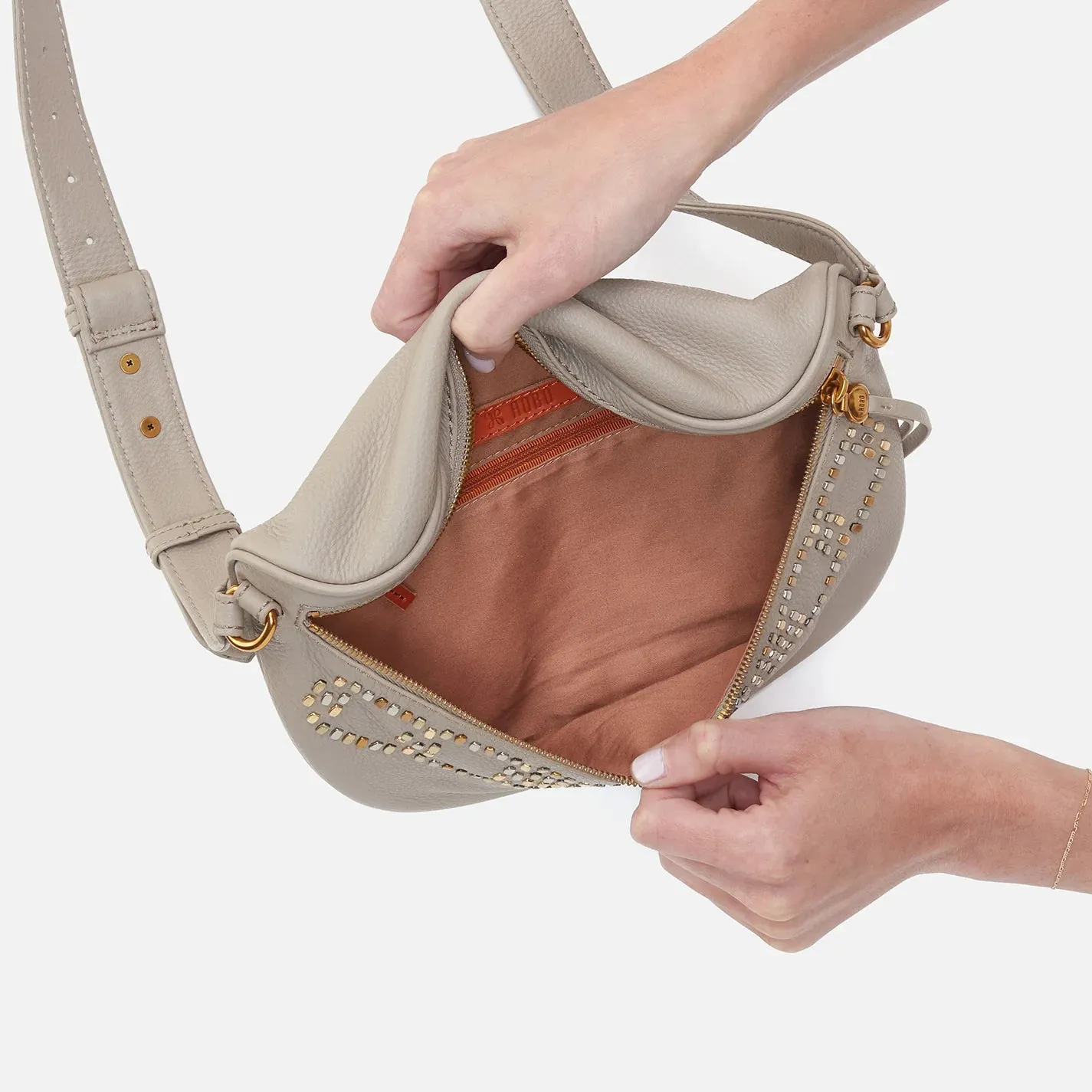 JUNO BELT BAG in Taupe
