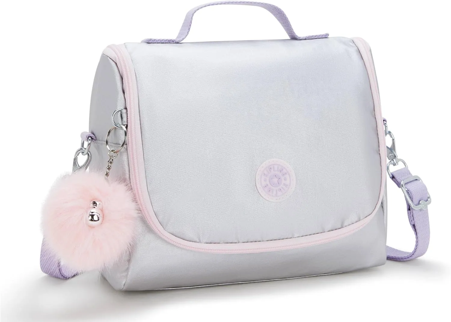 Kipling New Kichirou Metallic Lunch Bag