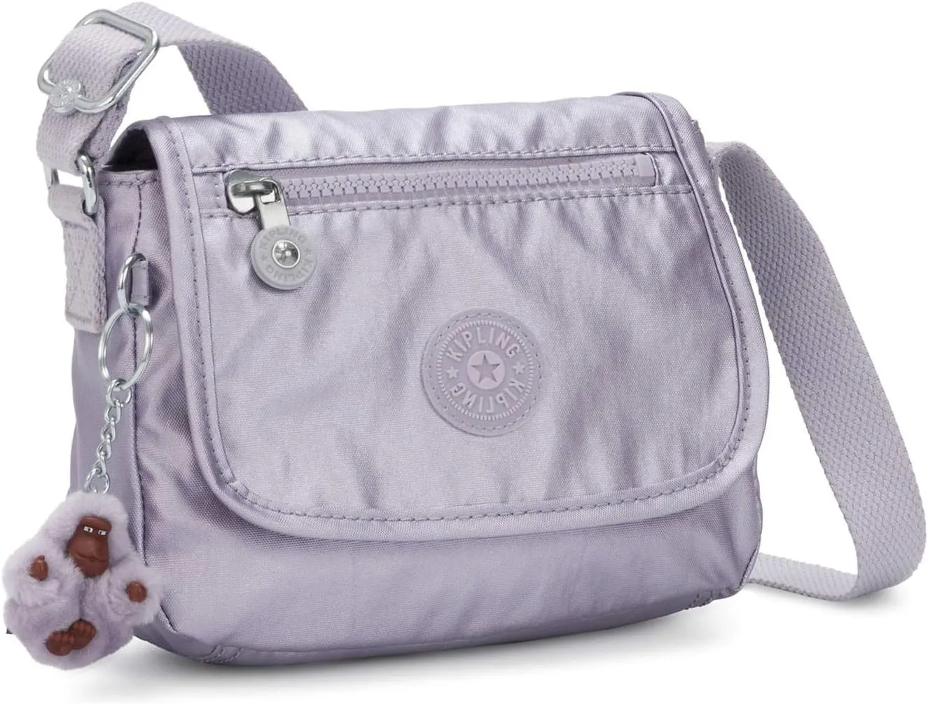 Kipling Sabian Metallic Crossbody Mini Bag