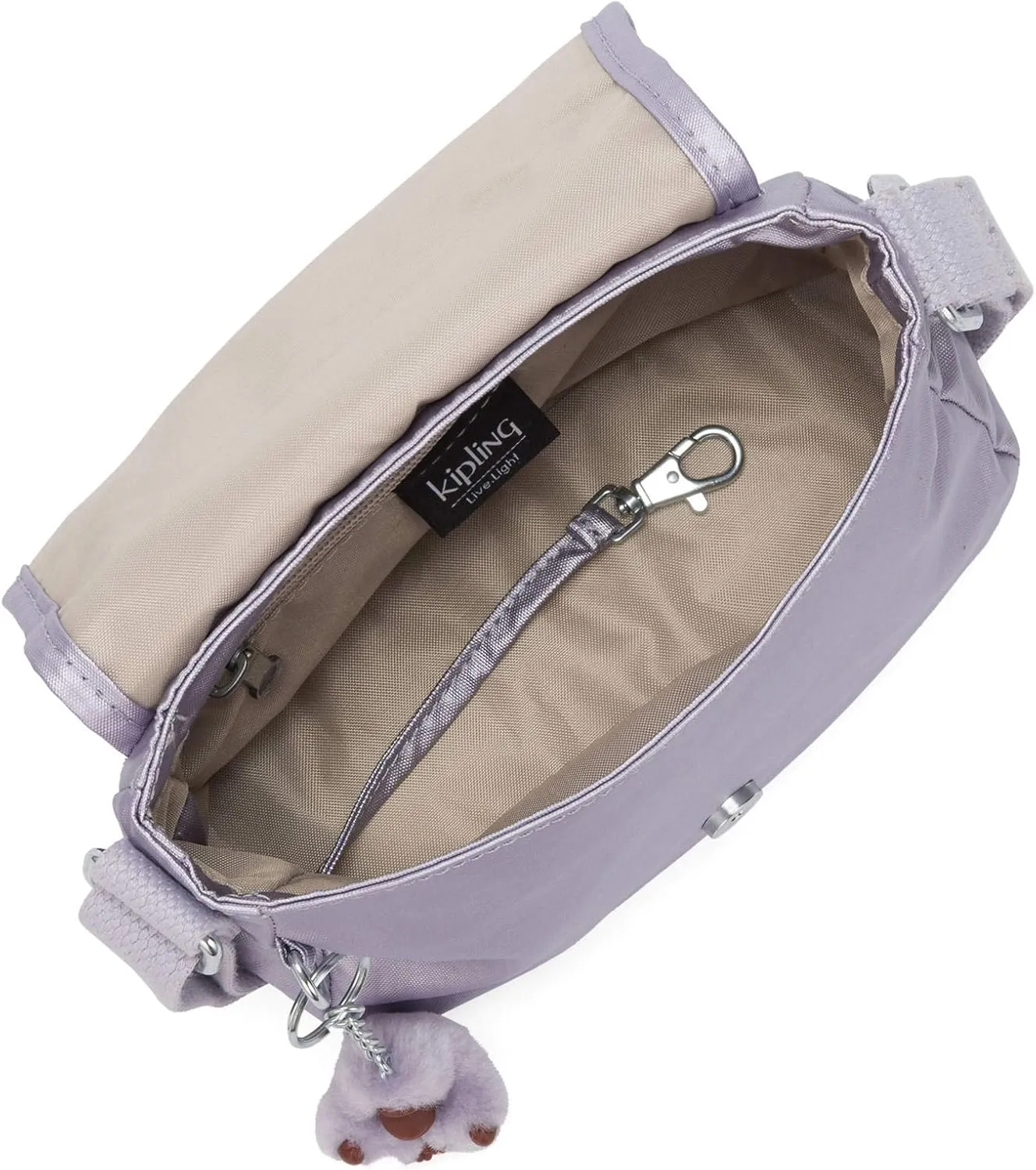 Kipling Sabian Metallic Crossbody Mini Bag