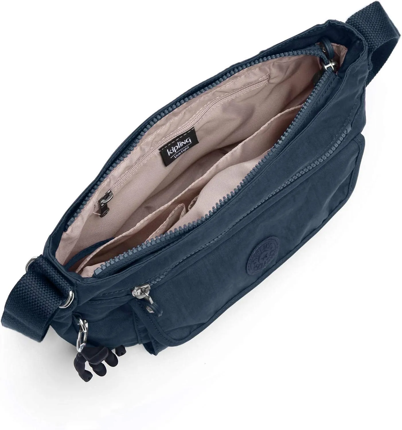 Kipling Syro Crossbody Bag Blue Bleu 2