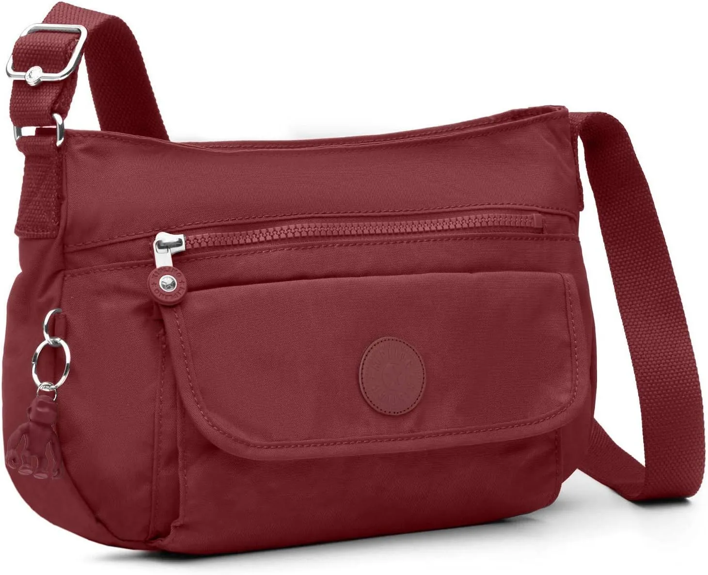 Kipling Syro Crossbody Bag Intense Maroon