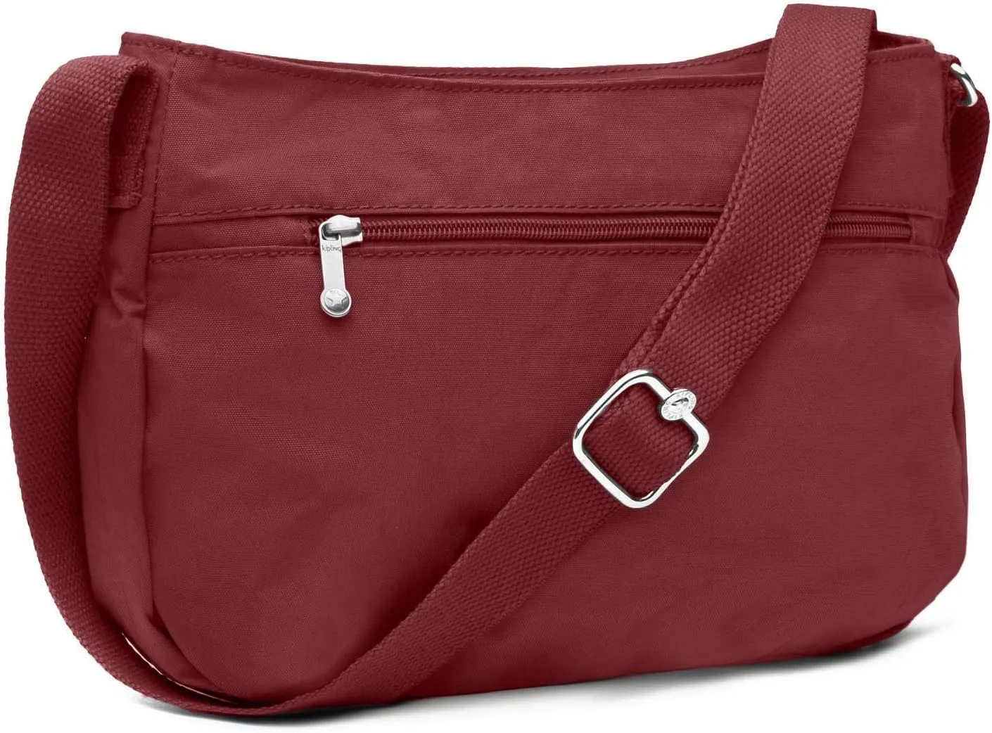 Kipling Syro Crossbody Bag Intense Maroon