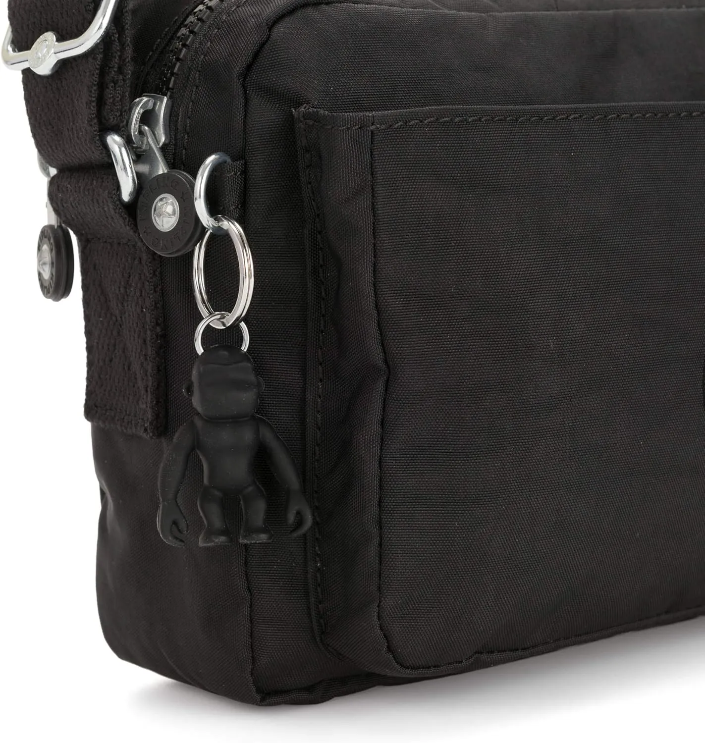 Kipling Women’s Abanu Medium Crossbody Bag, Lightweight, Adjustable Nylon Waist Pack with Multi-Compartment Zip Pockets