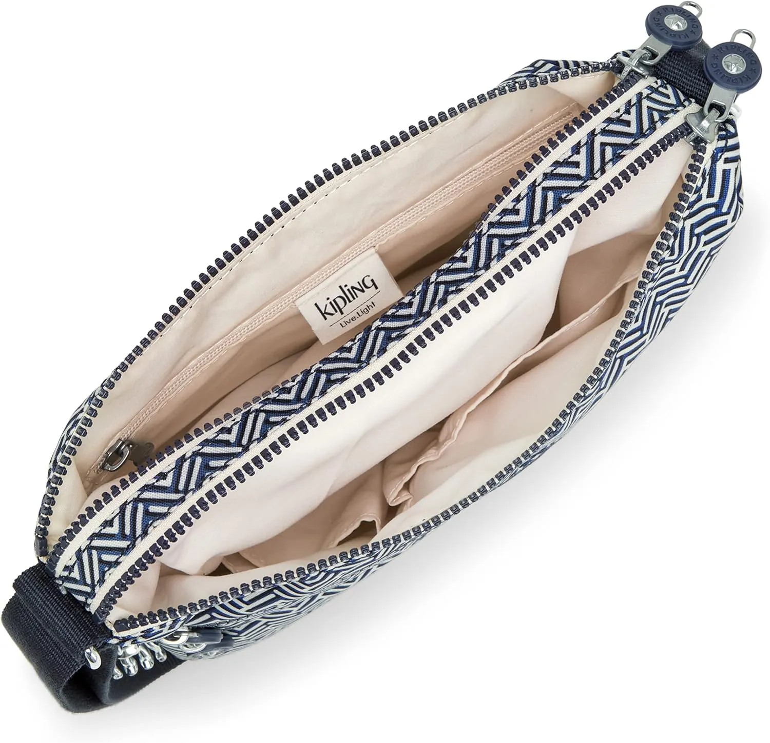 Kipling Women’s Alvar Crossbody, Super Light, Durable Messenger, Nylon Shoulder Bag