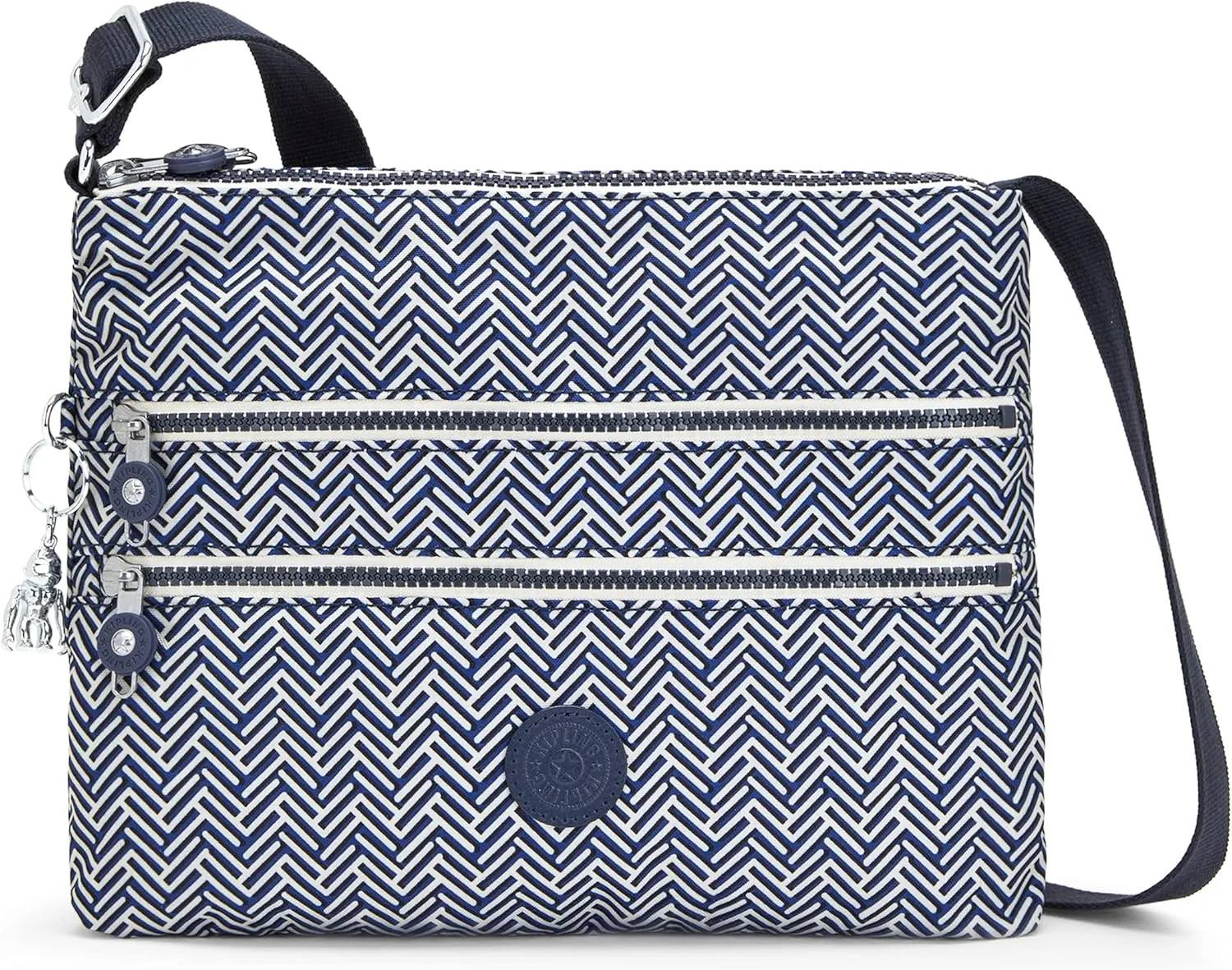 Kipling Women’s Alvar Crossbody, Super Light, Durable Messenger, Nylon Shoulder Bag