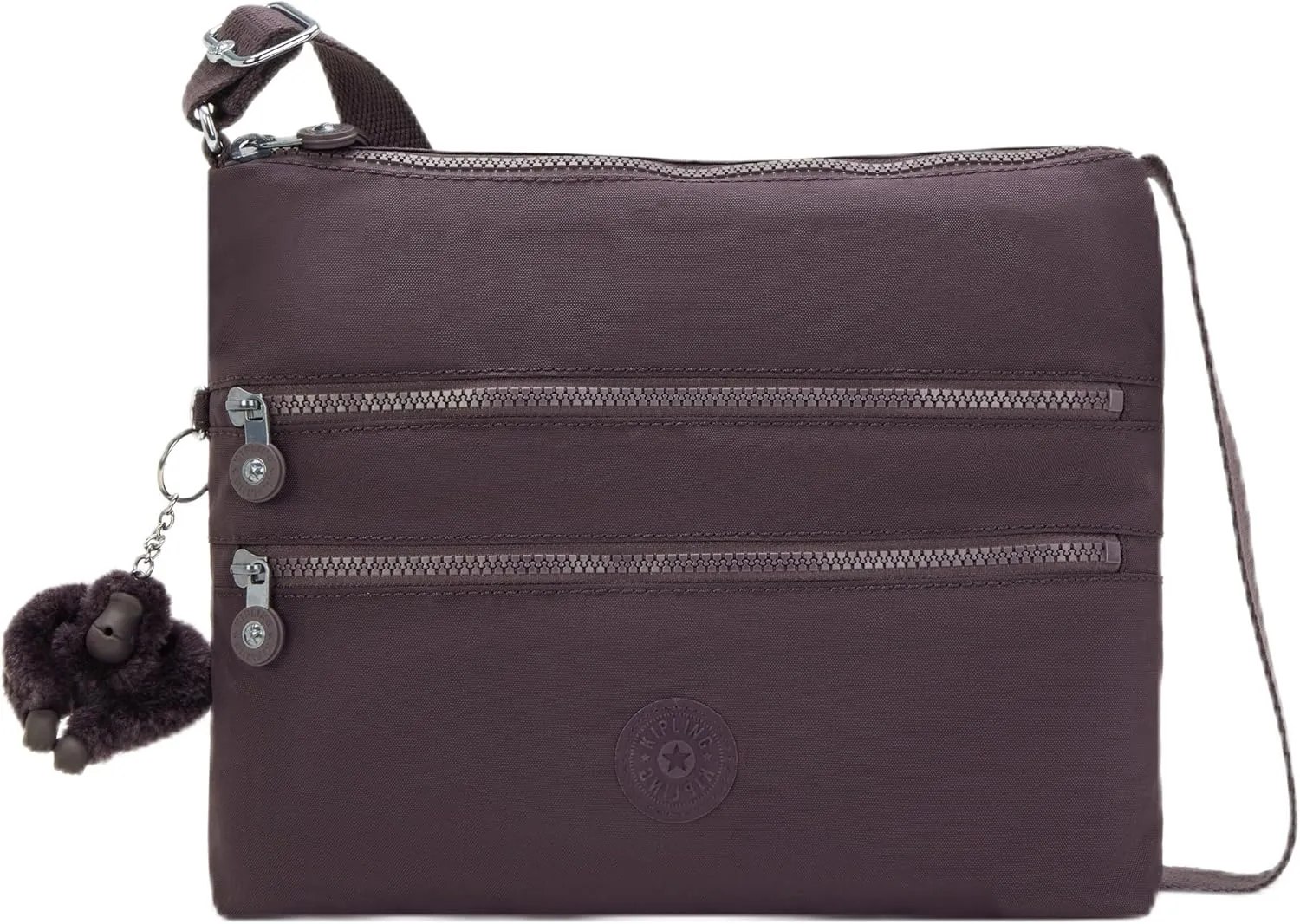 Kipling Women’s Alvar Crossbody, Super Light, Durable Messenger, Nylon Shoulder Bag