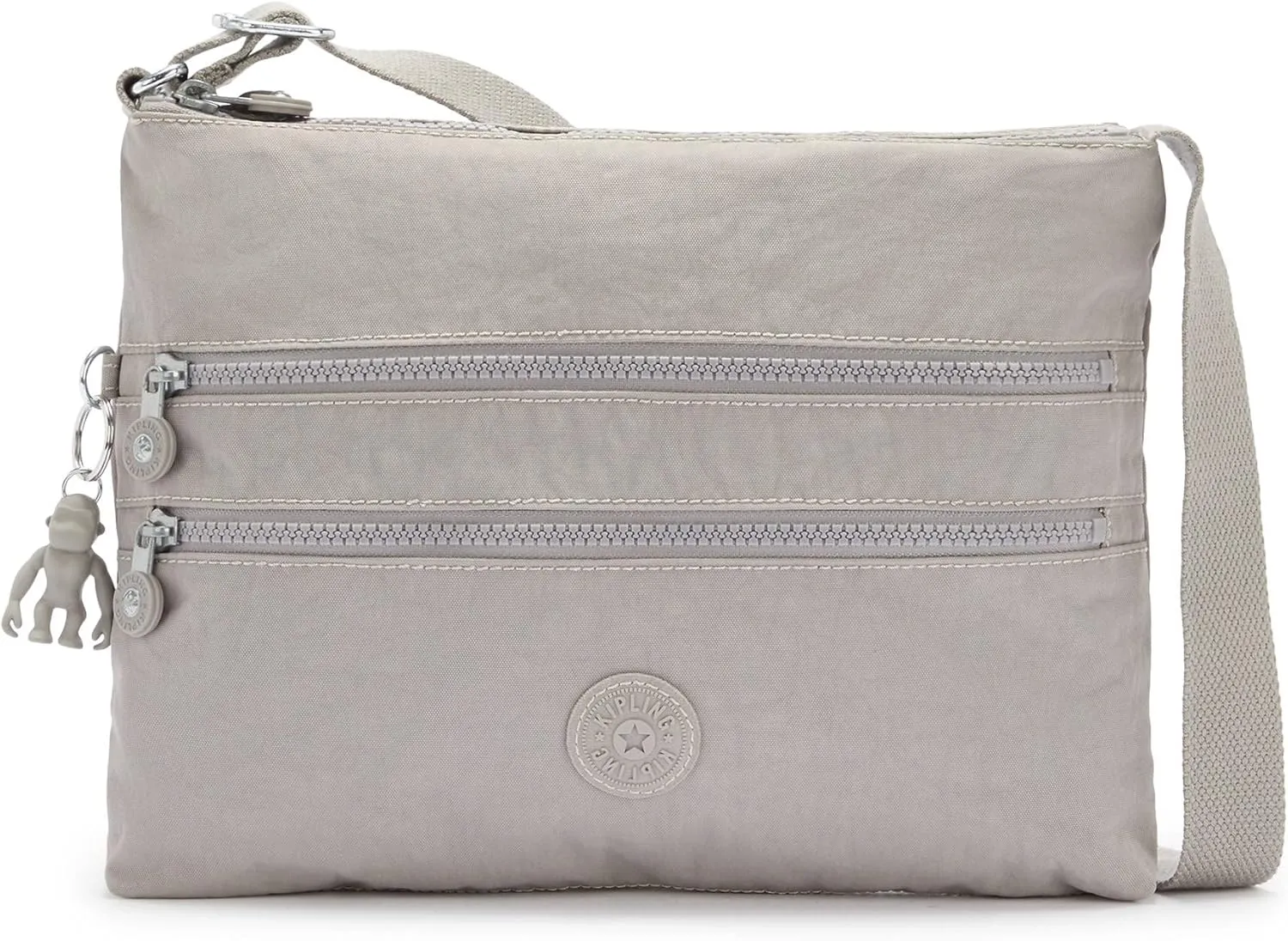 Kipling Women’s Alvar Crossbody, Super Light, Durable Messenger, Nylon Shoulder Bag