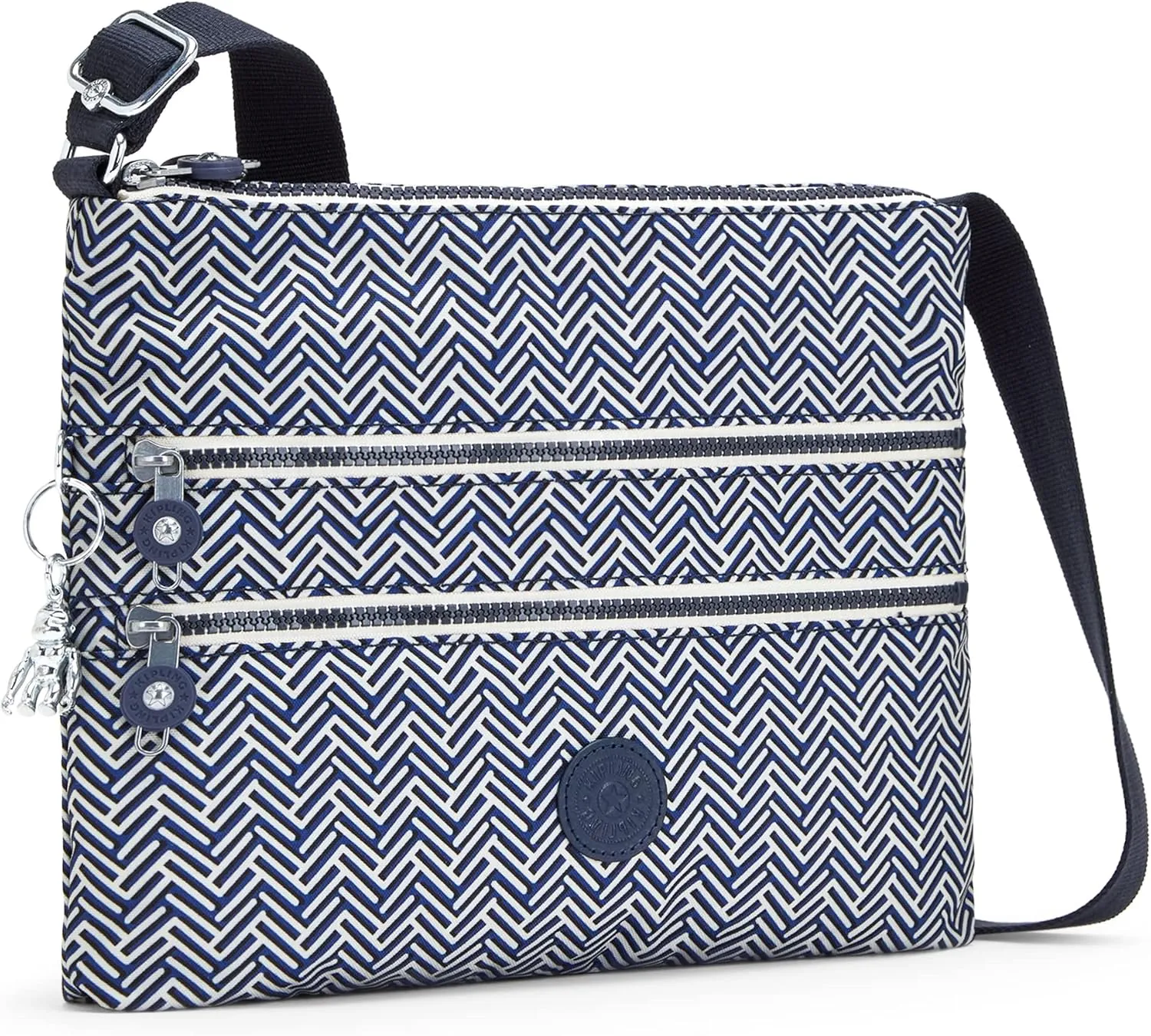 Kipling Women’s Alvar Crossbody, Super Light, Durable Messenger, Nylon Shoulder Bag