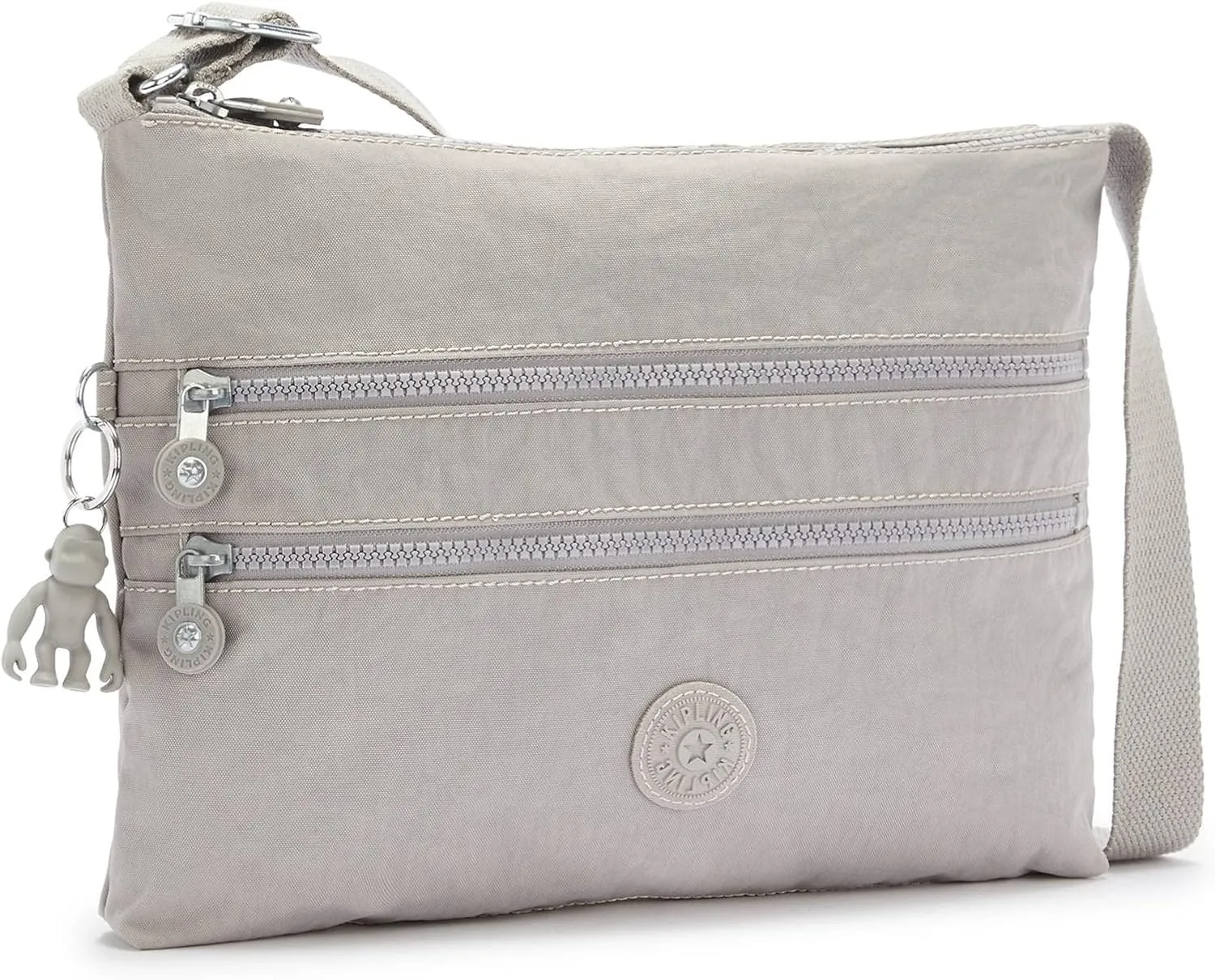Kipling Women’s Alvar Crossbody, Super Light, Durable Messenger, Nylon Shoulder Bag