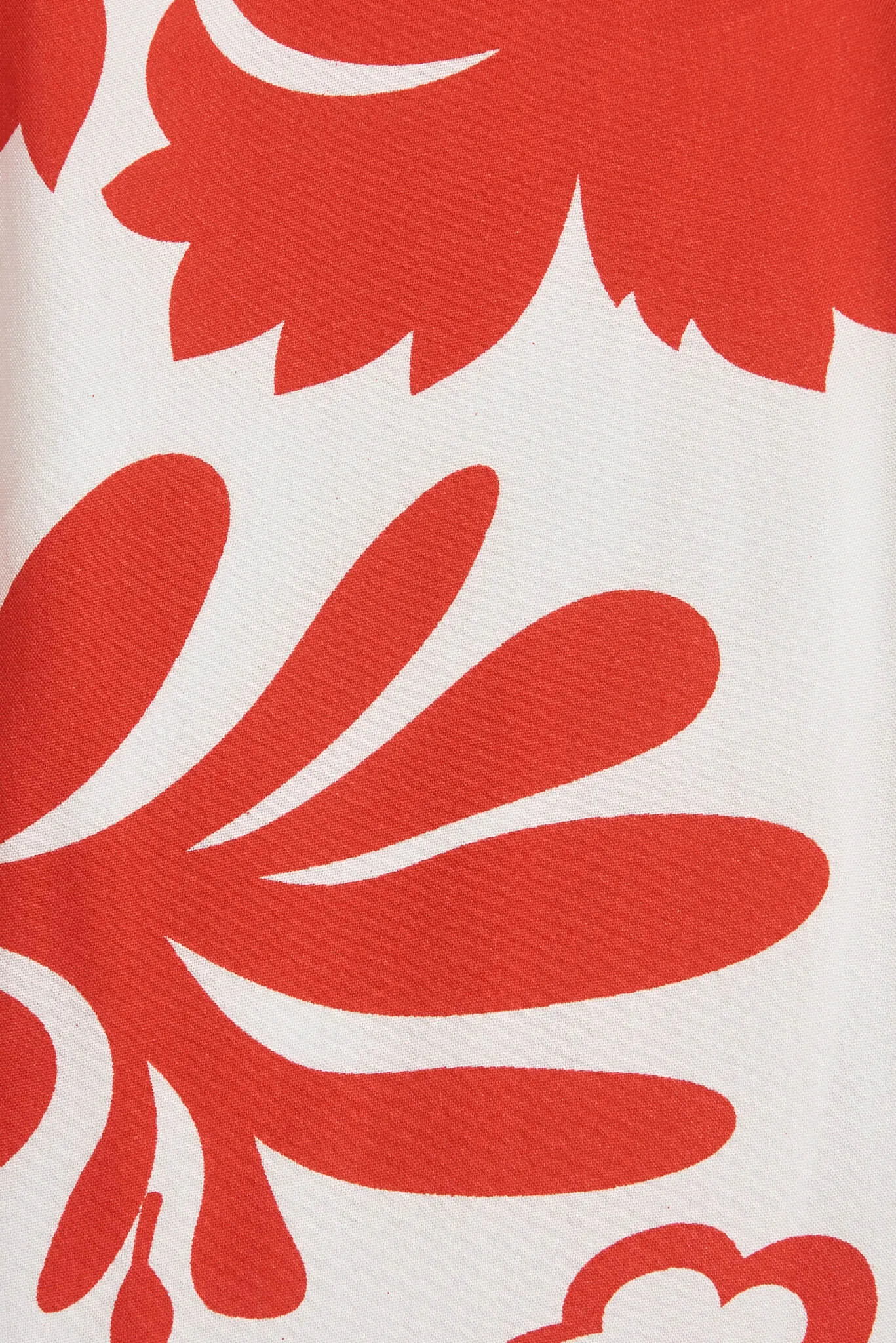 Knowles Maxi Dress In White And Red Print