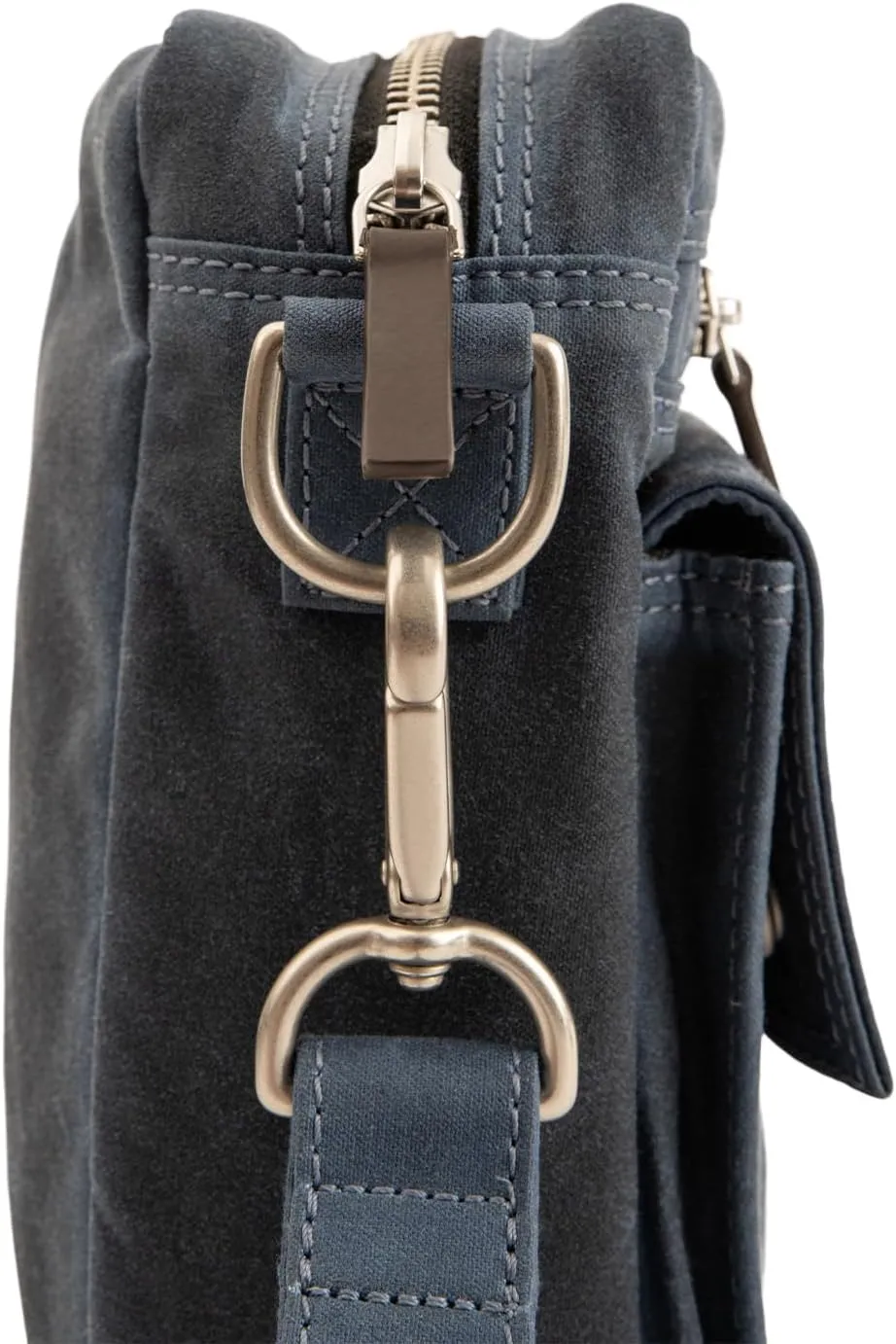 Kolo Chelsea Compact Shoulder Bag, Organic Wax Cotton Canvas, Medium