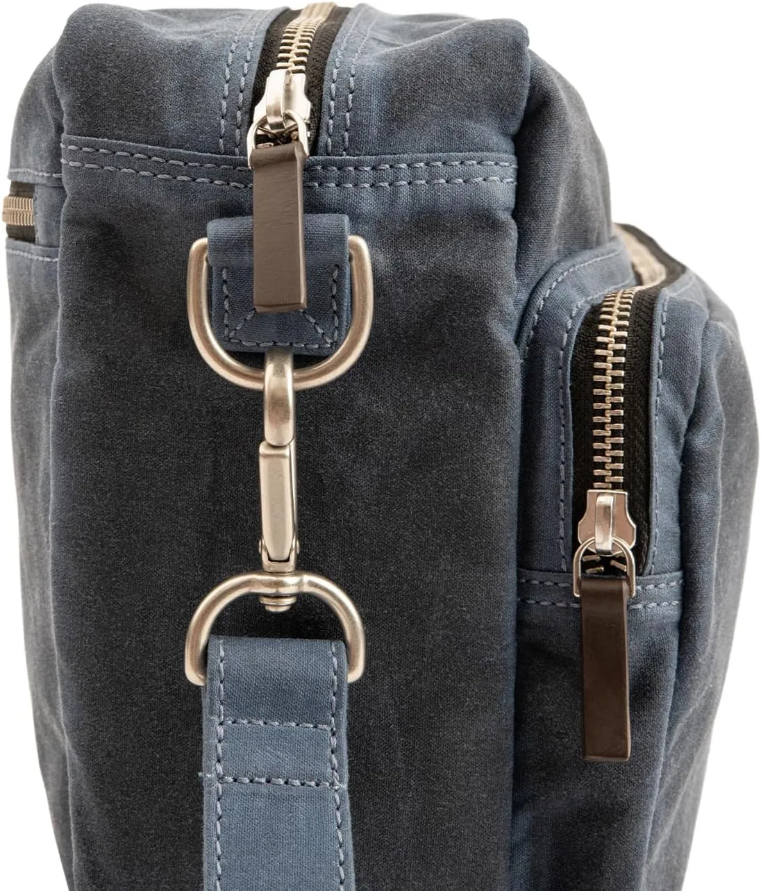Kolo Harper Cross-Body Shoulder Bag, Organic Wax Cotton Canvas, Large