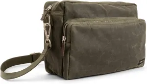 Kolo Harper Cross-Body Shoulder Bag, Organic Wax Cotton Canvas, Large