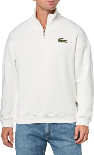 Lacoste Men's Loose Fit High Collar Sweatshirt