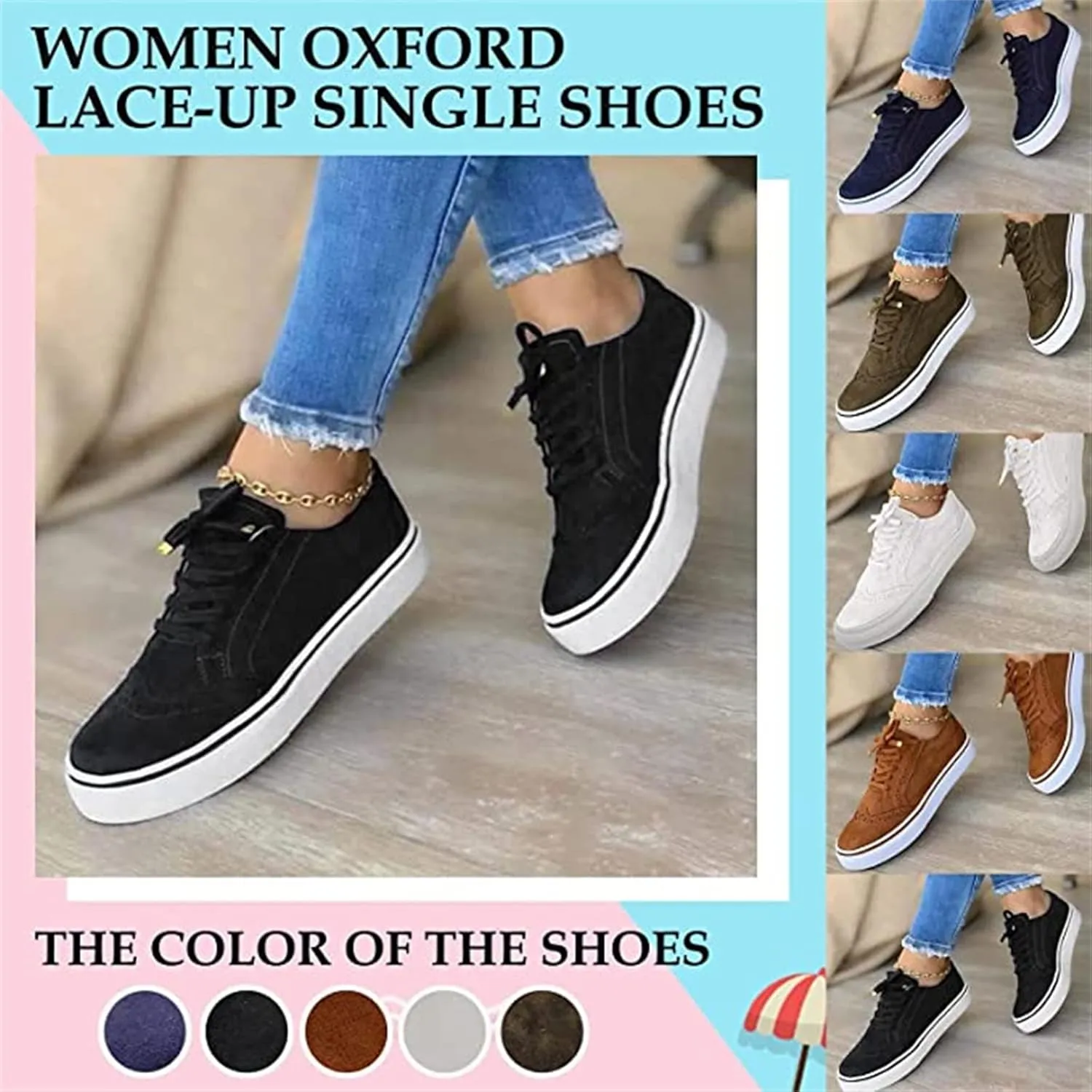 Ladmiple Shoes For Women Sneakers Slip Ons Low Cut Casual Summer Walking Canvas Shoes Fashion Platform Flats Loafers