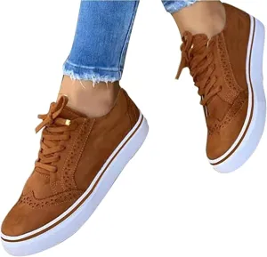 Ladmiple Shoes For Women Sneakers Slip Ons Low Cut Casual Summer Walking Canvas Shoes Fashion Platform Flats Loafers