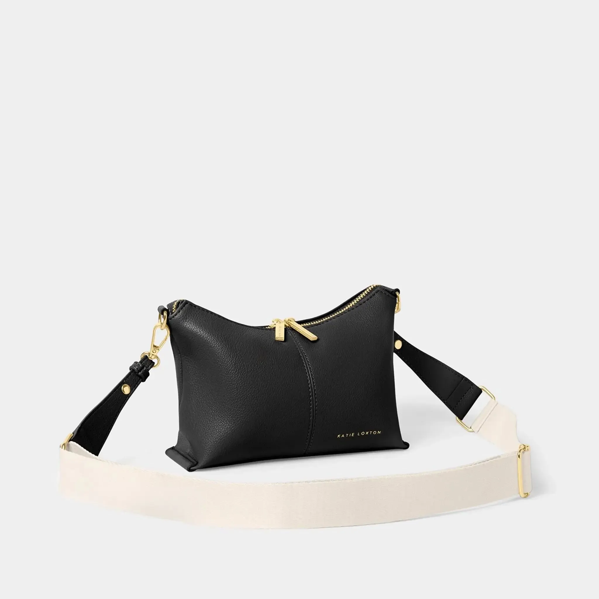 Laila Slouch Crossbody Bag | Black