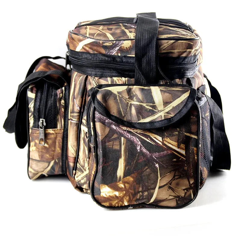 Large Capacity Fishing Bag Waterproof Multifunctional Lure Waist Pack Outdoor Shoulder Bags Carp Fishing Tackle PJ198