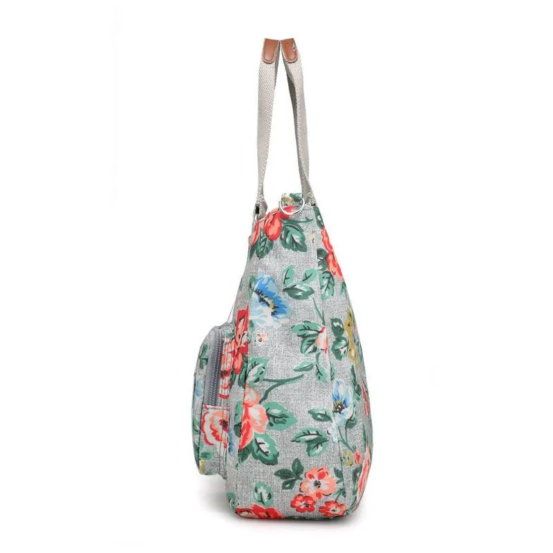 Large-capacity Printed One-shoulder Women's Canvas Bag