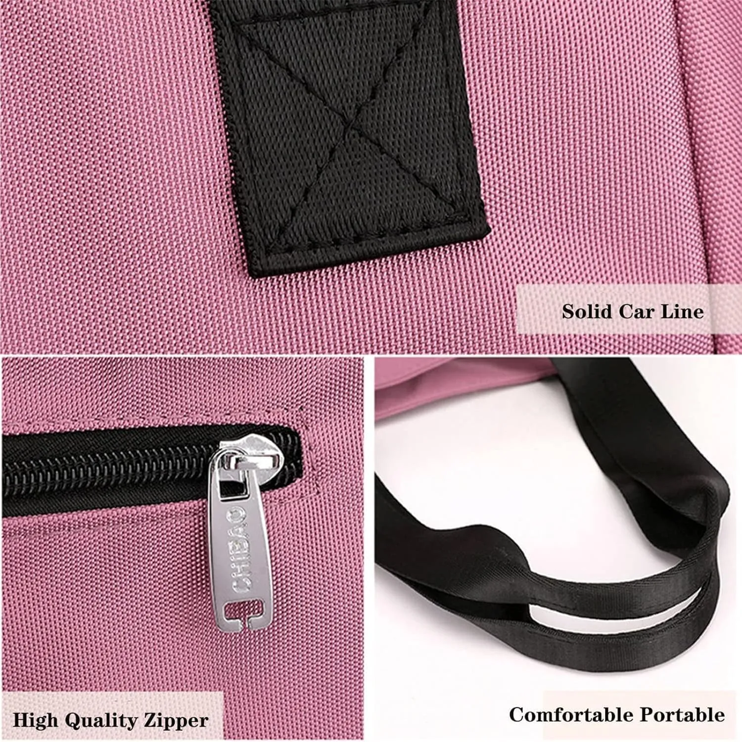 Large Capacity Waterproof Multi Pocket Nylon Shoulder Bag, Fashion Women Tote Shoulder Bag, Bigbicc Shoulder Bag