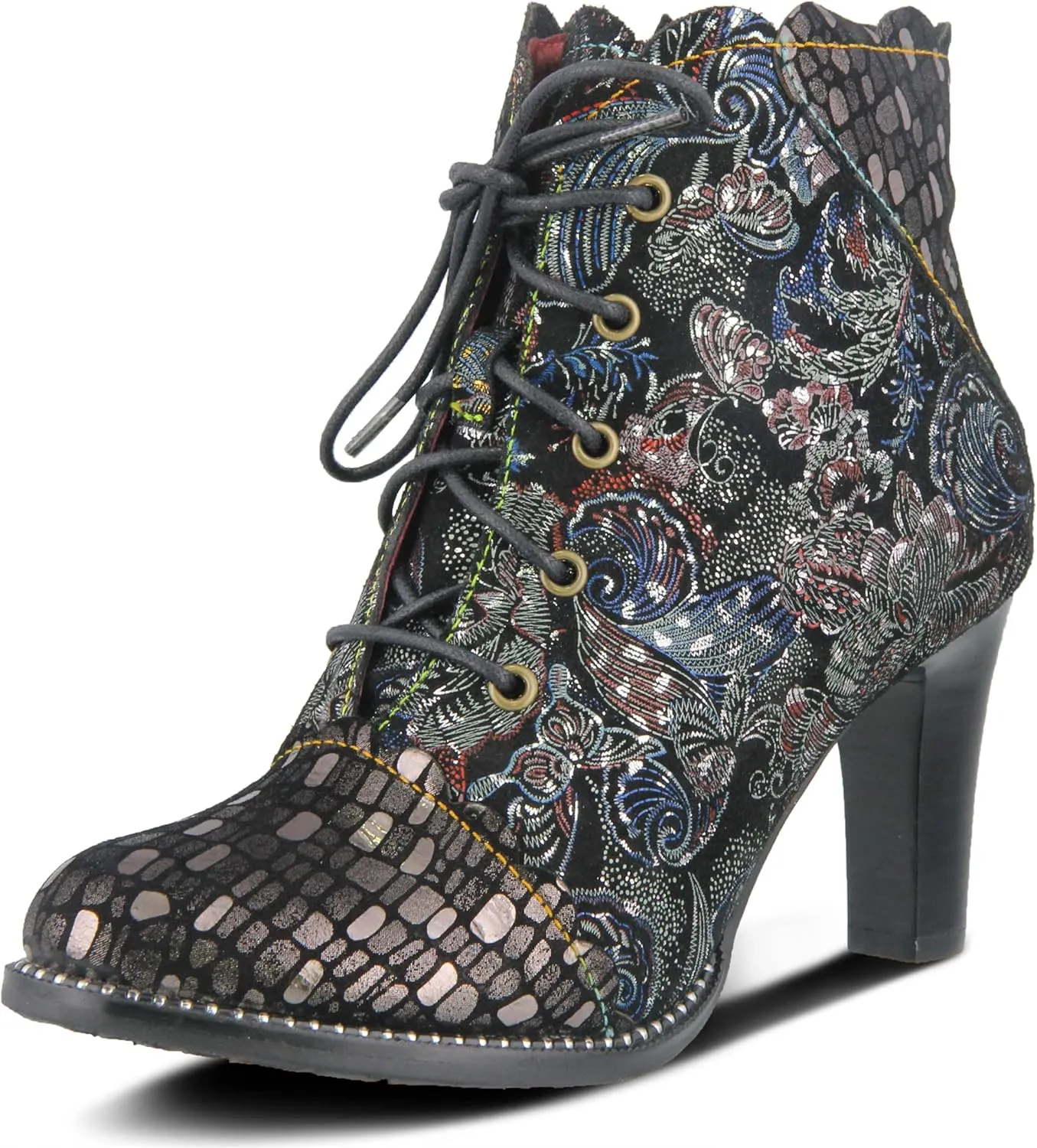 L'Artiste Spring Step Women's Glitterail Bootie
