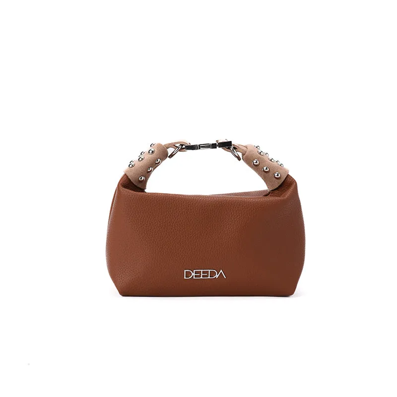 LEILA MINI HOBO - CAMEL