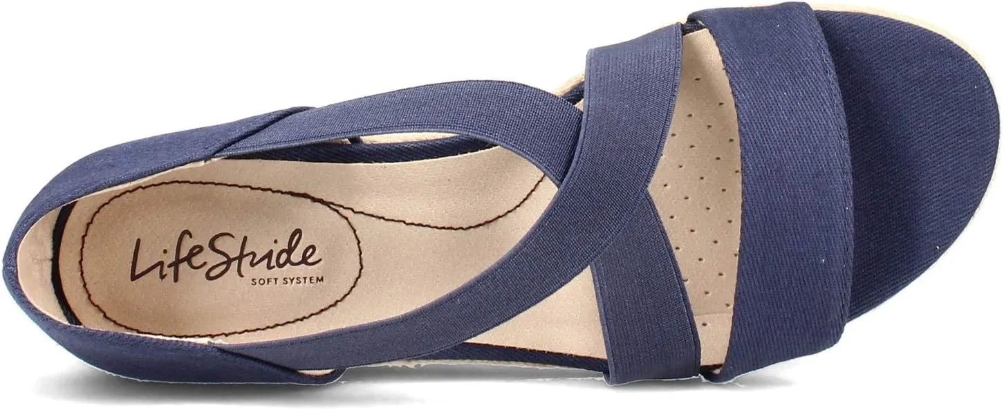 LifeStride Women's, Siesta Wedge Sandal