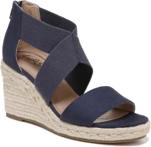 Lifestride Women's Thrive Strappy Espadrille Wedge Sandal