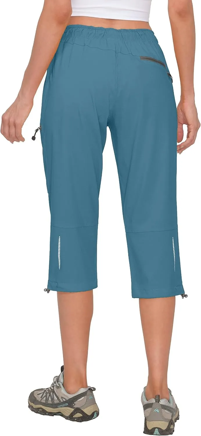 Little Donkey Andy Women's Quick Dry 3/4 Pants Capri Shorts Lightweight Hiking Travel Casual