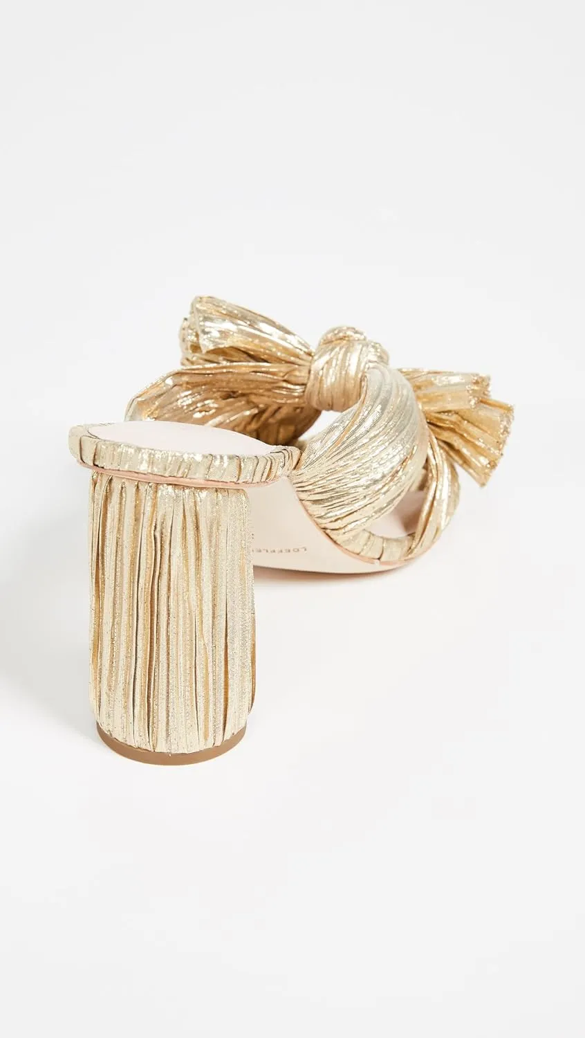 Loeffler Randall Women's Penny Pleated Bow Sandals
