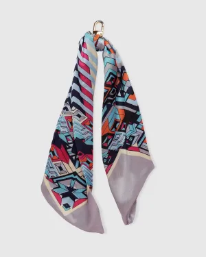 LOUENHIDE Kiki Bag Scarf - Navy