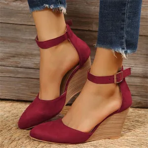 Low Heel Sandals for Women Dressy Summer 2025 Casual Sandals Ladies Wedge Sandals for Women Comfortable Platform Sandals with Ankle Strap Wide Width Platform Wedge Sandals Party Dress Shoes