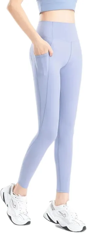 Lucy Sport Leggings Womens 28" High-Waisted and Pocketed