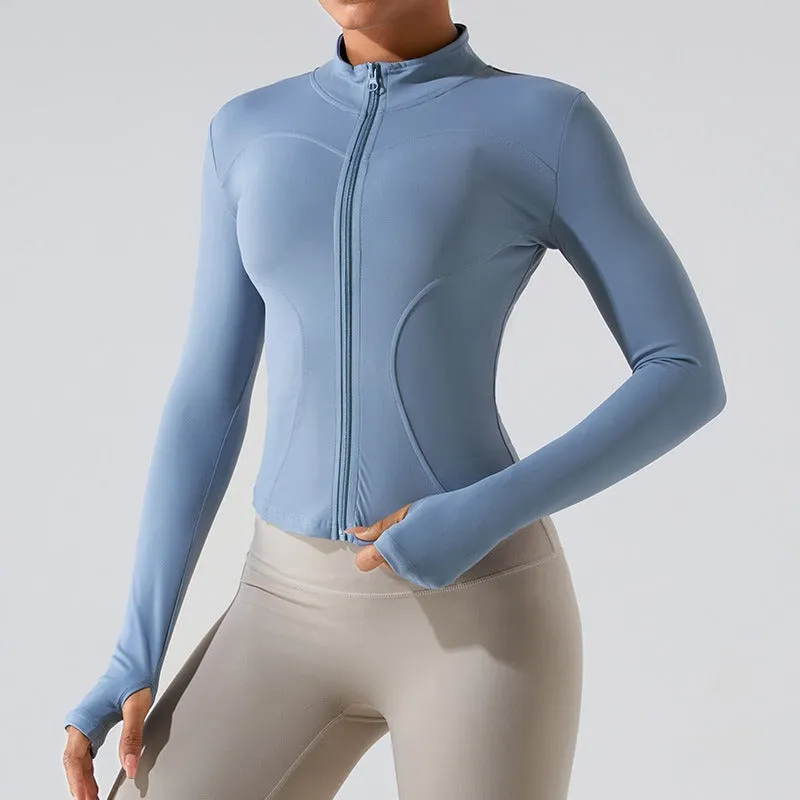 Malia Longsleeve Zip Top
