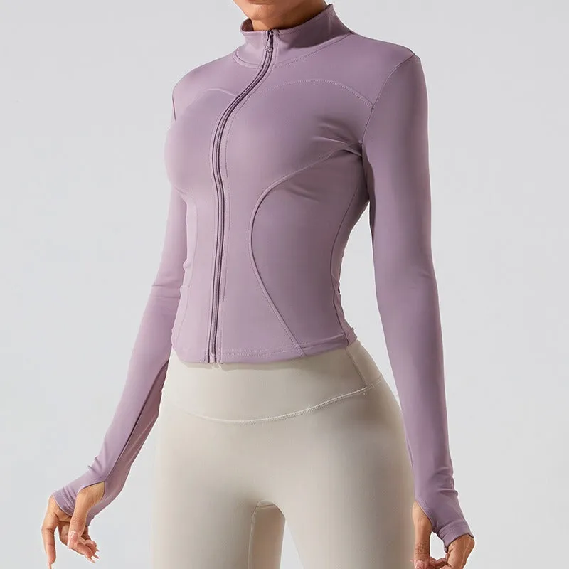 Malia Longsleeve Zip Top
