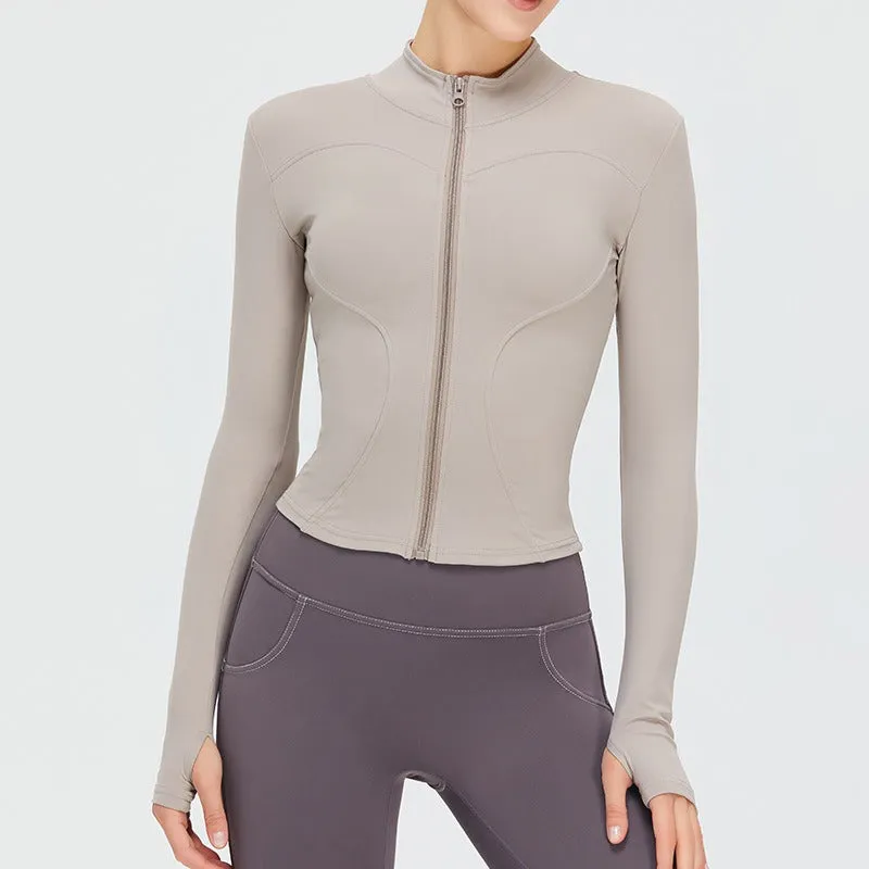 Malia Longsleeve Zip Top