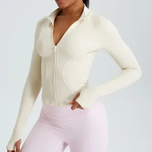 Malia Longsleeve Zip Top