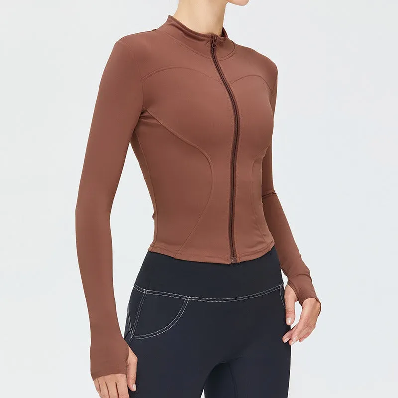 Malia Longsleeve Zip Top