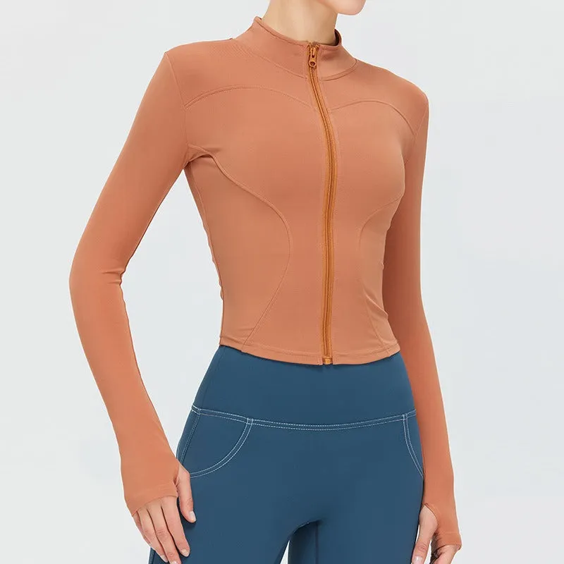 Malia Longsleeve Zip Top