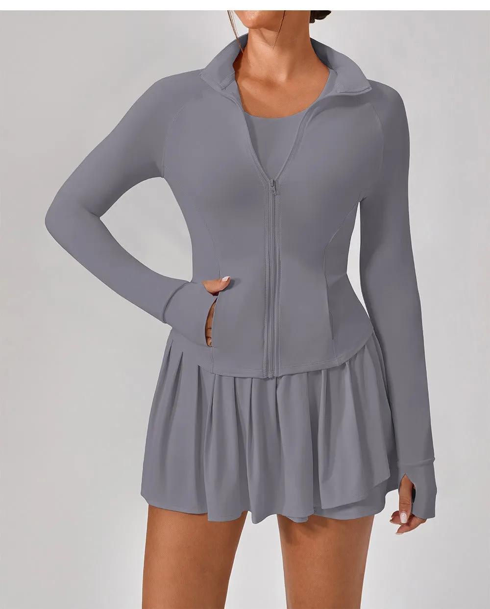 Mara Longsleeve Zip Top UPF 50 